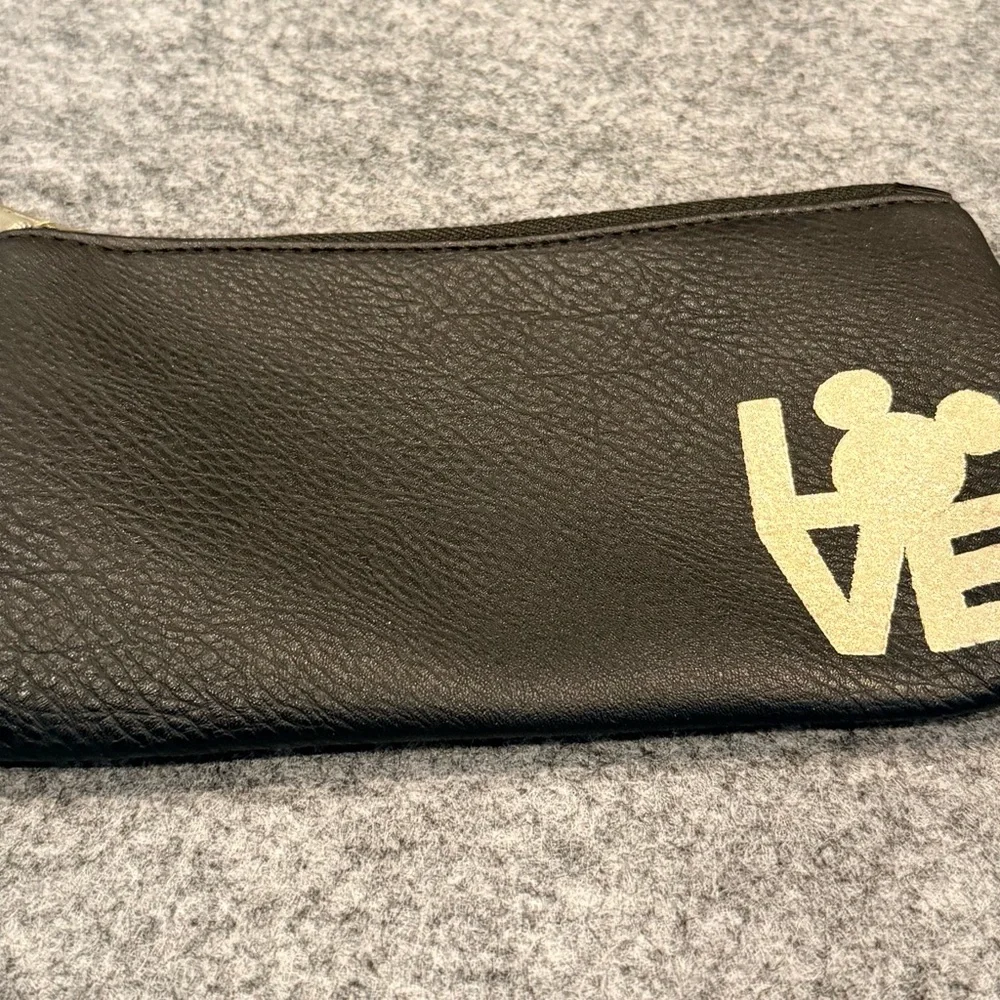 Typo Disney Bag . Black with‎ “Love” in gold.